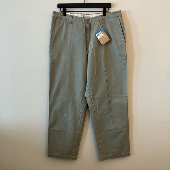 NWT Columbia Men’s ROC Pants Omni Shade UPF 50 AM8142-365 Sage 36 30 - Picture 2 of 9